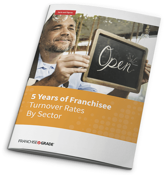 5 Years of Franchisee Turnover Rates cover report